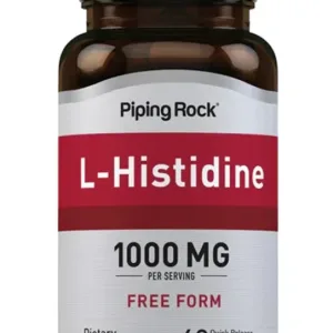 L-Histidine 1000 mg (per serving) 60 Quick Release Capsules